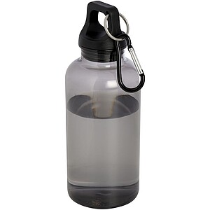 VASEALA Láhev z RPET s karabinou, 400ml, černá