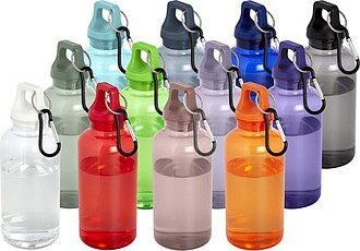 VASEALA Láhev z RPET s karabinou, 400ml, fialová
