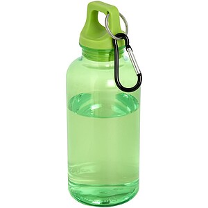 VASEALA Láhev z RPET s karabinou, 400ml, zelená