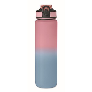 VAYANA Športová fľaša na pitie z RPET, 1000 ml, jemne ružová/jemne modrá