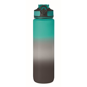 VAYANA Športová fľaša na pitie z RPET, 1000 ml, tyrkysová/čierna