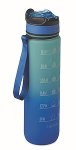 VAYANA Sportovní láhev na pití z RPET, 1000 ml, tyrkysová/královská modrá