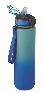 VAYANA Sportovní láhev na pití z RPET, 1000 ml, tyrkysová/královská modrá