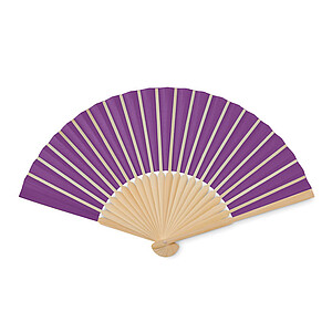 Vějíř z bambusu, fialová
