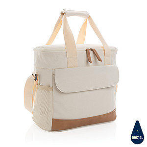 Velká chladící taška Impact z 16 oz. recykl. canvas AWARE™