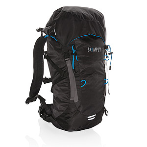 Velký 40L turistický ripstop batoh Explorer, černá
