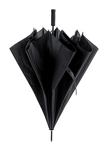 Veľký automatický dáždnik, priemer 130cm, čierny