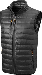 Vesta ELEVATE FAIRVIEW BODYWARMER antracitová S - vesta s potiskem