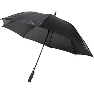 Vetruodolný dáždnik s automatickým otváraním, priemer 105 cm, čierna