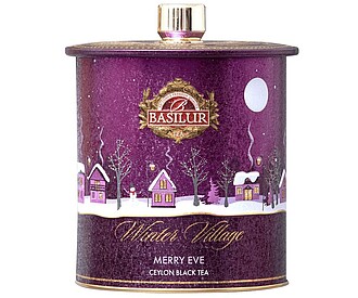 VILLAGE - BASILUR Winter Village Merry Eve plech 100g