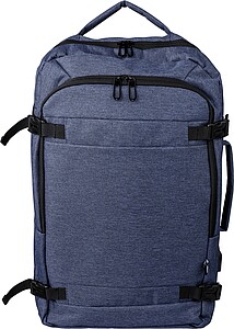 VIMAN Batoh a taška na notebook z RPET polyesteru, modrá