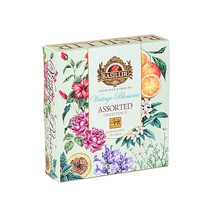VINGAT - Basilur Vintage Blossoms Assorted II. obal 40 gastro sáčkov