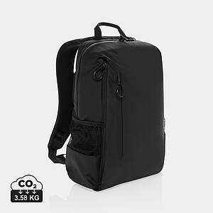 Voděodolný batoh na 15,6" notebook z RPET AWARE™, černá