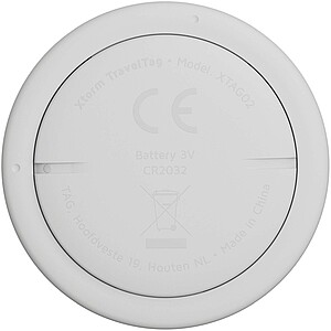 Voděodolný cestovní lokátor, špinavá bílá