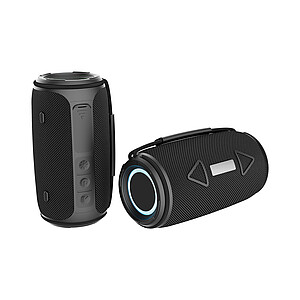Voděodolný reproduktor IPX4 16W z RCS recyklovaného plastu, černá