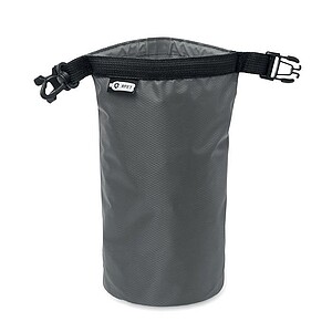 Vodotěsný vak 210T RPET 1,5L, tmavě šedá