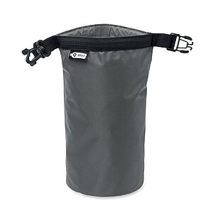 Vodotěsný vak 210T RPET 1,5L, tmavě šedá