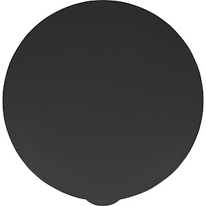 Vreckové zrkadlo s LED z recyklovaného materiálu, čierna