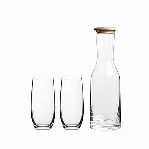 VS WAINUI SET Sada karafy a vysokých sklenic, 1,2 l a 350 ml