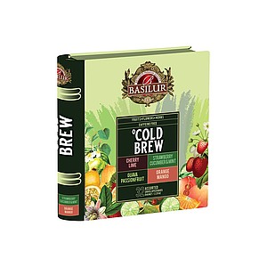 WERB - Basilur Cold Brew Book Assorted plech 32x2g