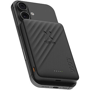 Xtorm Go2 15W bezdrátová powerbanka s kapacitou 5 000 mAh, černá