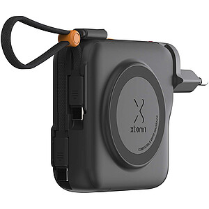Xtorm TravelPro 30W cestovní nabíječka 3 v 1 s kapacitou 10 000 mAh, černá