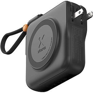 Xtorm TravelPro 30W cestovní nabíječka 3 v 1 s kapacitou 10 000 mAh, černá