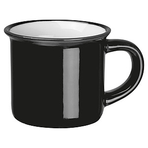 YAMAN Malý hrníček na espresso, 60 ml, černá