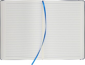 Zápisník A4 s pevnou vazbou, tmavě modrá