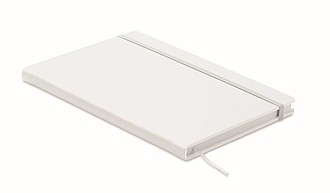 Zápisník A5, linkovaný, 100 listů, bílý