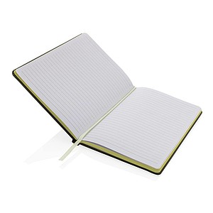 Zápisník A5, linkovaný, 80 listů, zelený