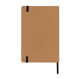 Zápisník A5 s korkovými deskami a kamenným papírem