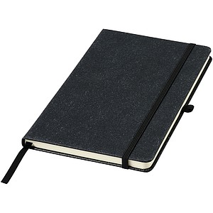 Zápisník A5 s kousky kůže, černá