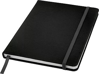 Zápisník A5 Spectrum - nelinkované stránky, černá
