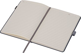 Zápisník s 16 GB USB, tmavě šedá