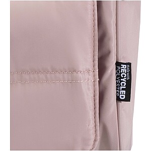 Závěsná toaletní taška z recyklovaného GRS, jemně růžová