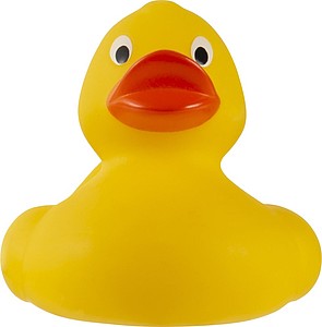 Žltá gumová kačka