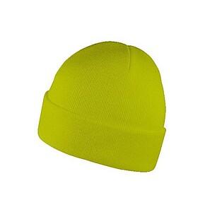 ZOBAR Dvojito pletená zimná čiapka, unisex, limetková