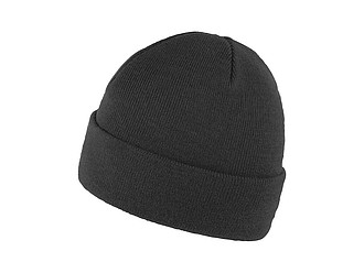 ZOBAR Dvojito pletená zimná čiapka, unisex, šedá