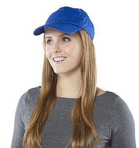 ŽOKEJ Pětipanelová bavlněná kšiltovka, bílá