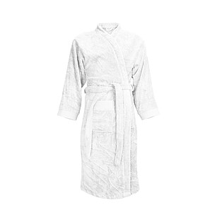 Župan KUSAMBA značky The One, unisex 340 g/m2, biela, XXL/XXXL