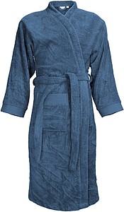 Župan KUSAMBA značky The One, unisex 340 g/m2, rifľová, XXL/XXXL