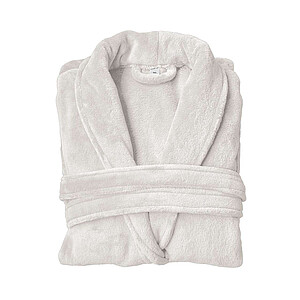 Župan OLIMA CORAL FLEECE BATHROBE, vel. XS/S, sv. šedohnědá