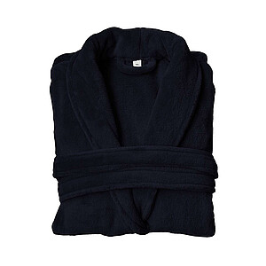 Župan OLIMA CORAL FLEECE BATHROBE, vel. XS/S, tm.námořní modrá