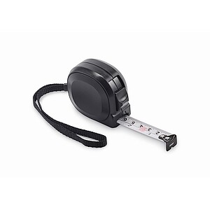 Zvinovací meter 3 m, čierna